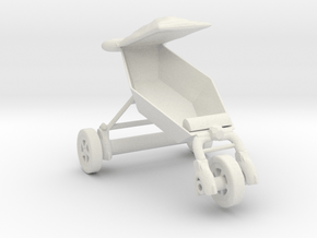 Printle Thing Stroller - 1/24 in White Natural Versatile Plastic