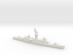 1/700 Scale Baleares class Missile Frigate Modifie in White Natural Versatile Plastic