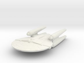 Federation Heracles Class Cruiser in White Natural Versatile Plastic