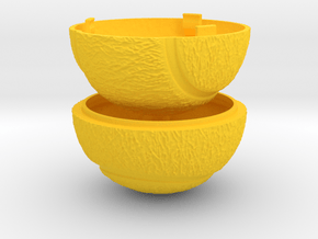 Tennis Ball Ring Box - Sports Engagement Ring Box in Yellow Processed Versatile Plastic