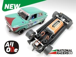 Chassis - Revell NSU TTS (Inline-AiO) in Black PA12