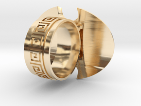 Pi Ring in 14K Yellow Gold: 10 / 61.5