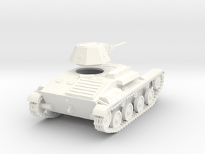 1/48 T-60 tank in White Processed Versatile Plastic