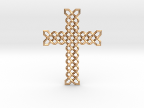 Knots Cross in Natural Bronze