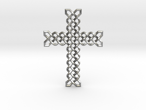 Knots Cross in Natural Silver