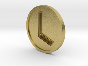 Taphthartharath Spirit of Mercury Coin in Natural Brass