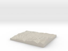 Model of Zuberec in Natural Sandstone