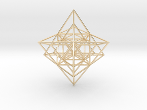 Merkaba Prism in 14K Yellow Gold