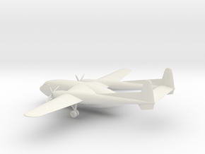 Fairchild C-119 Flying Boxcar in White Natural Versatile Plastic: 1:160 - N