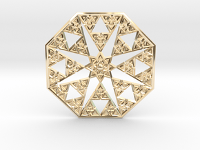 Fractallion in 14K Yellow Gold