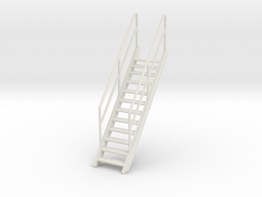 1/24 YTB Tugboat Ladders in White Natural Versatile Plastic