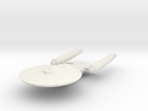 Federation Griffin Class HvyDestroyer I  4.4" in White Natural Versatile Plastic