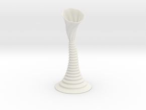 Vase F2316 in White Natural Versatile Plastic