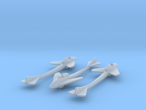 (1:144)(x3) Valier Raketenflugzeuge-1 in Tan Fine Detail Plastic