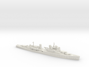 HMS Uganda 1/700 in White Natural Versatile Plastic