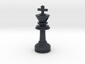 MILOSAURUS Jewelry Staunton Chess King Pendant in Black PA12