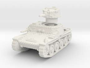 Praga R1 Tank 1/100 in White Natural Versatile Plastic