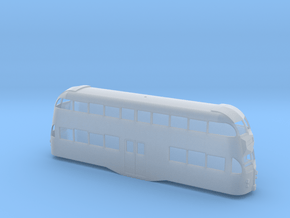 N Balloon Tram no Roof Windows/ Trolley Arch in Smooth Fine Detail Plastic