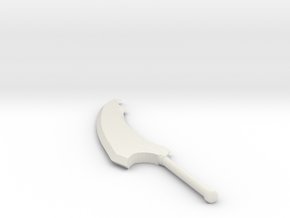 1:6 Miniature Ichigo Zangetsu Sword - Bleach in White Natural Versatile Plastic