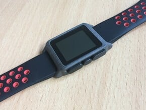 Pebble 2 Smartwatch Replacement Case | new shape in Gray PA12