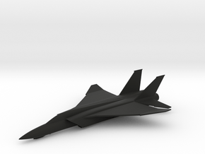F-46A Interceptor in Black Natural Versatile Plastic: 1:200