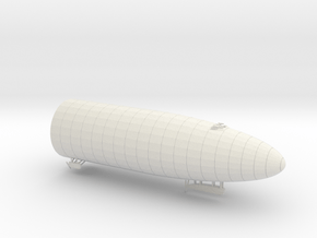 1/500 R class Zeppelin L32 (LZ74) Front in White Natural Versatile Plastic