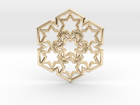 Starry Pendant in 14K Yellow Gold