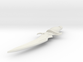 1:6 Miniature Dagger of Time - Prince of Persia in White Natural Versatile Plastic
