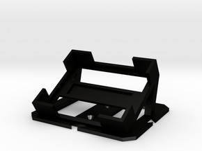 Angled Filter Cube Holder for Zeiss or Nikon in Matte Black Steel