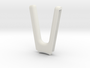 Nintendo Switch - Joy Con Comfort Grip in White Premium Versatile Plastic