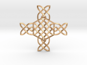 Cross in Natural Bronze