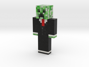 Striped_sweater | Minecraft toy in Natural Full Color Sandstone
