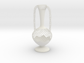 Vase SMGV1818 in White Natural Versatile Plastic