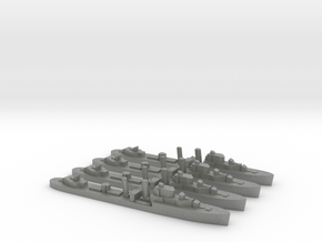 4 pack Intrepid I-class 1:3000 WW2 destroyer in Gray PA12