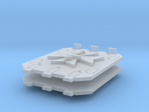 Commission 101 Jericho tank doors #1 in Smooth Fine Detail Plastic