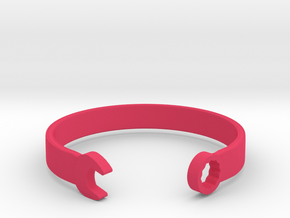 Wrench Bracelet in Pink Processed Versatile Plastic