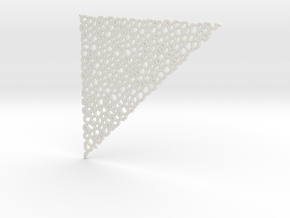 Triangolo Molecolare in White Natural Versatile Plastic
