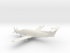 Pilatus PC-12 in White Natural Versatile Plastic: 1:160 - N