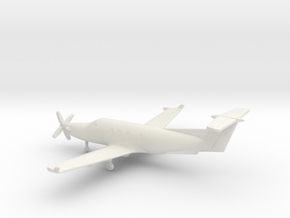 Pilatus PC-12 in White Natural Versatile Plastic: 1:200