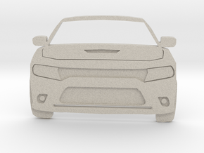 Dodge Art: Modern Charger Toothpaste Pusher in Natural Sandstone