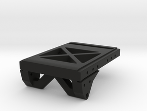 XJ Leaf Mount 1 in Black Natural Versatile Plastic