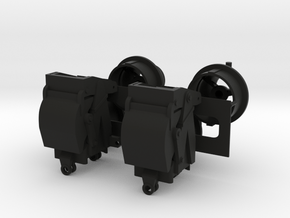 1/96 scale Waterjets - Stator and buckets Only in Black Natural Versatile Plastic