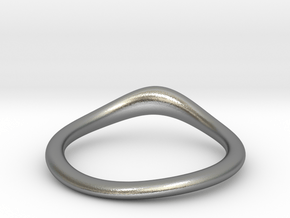 RING STACK V4 top in Natural Silver