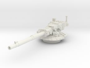 M1128 Stryker MGS Turret 1/72 in White Natural Versatile Plastic