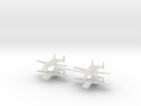 1/700 Two-Seater A-10 Thunderbolt II (Unarmed) (x4 in Tan Fine Detail Plastic