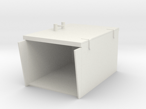 2 cm Closed Ammo boxes 1 to 40 in White Natural Versatile Plastic