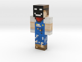 3d | Minecraft toy in Natural Full Color Sandstone