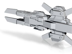 Gundam Doggosse Giar battleship in Tan Fine Detail Plastic