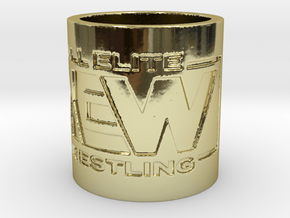 AEW ring Ring Size 11 in 18K Yellow Gold
