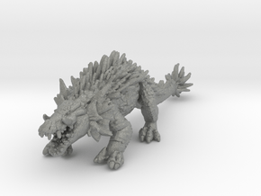 Lizzy Giant Crocodile monster DnD miniature games  in Gray PA12